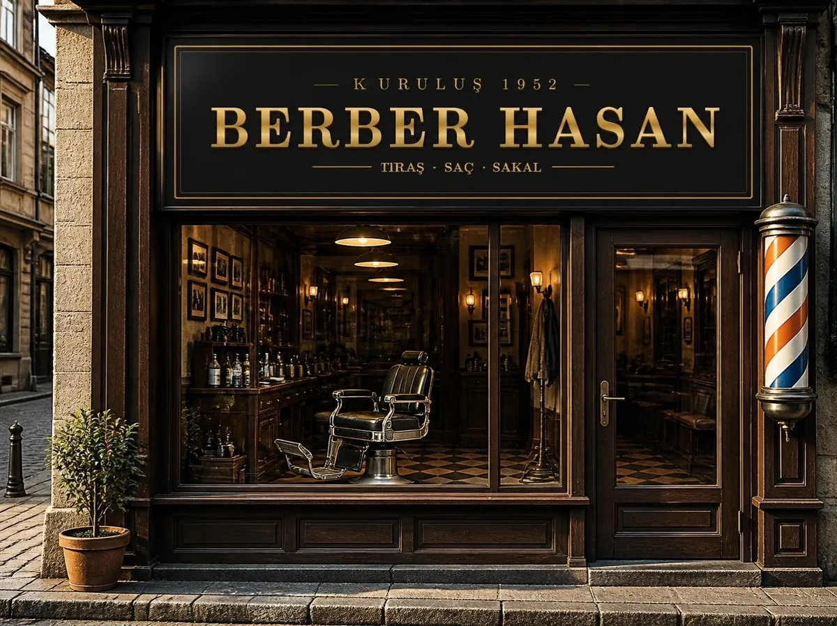 Tabela, Altın varak cam: Berber Hasan