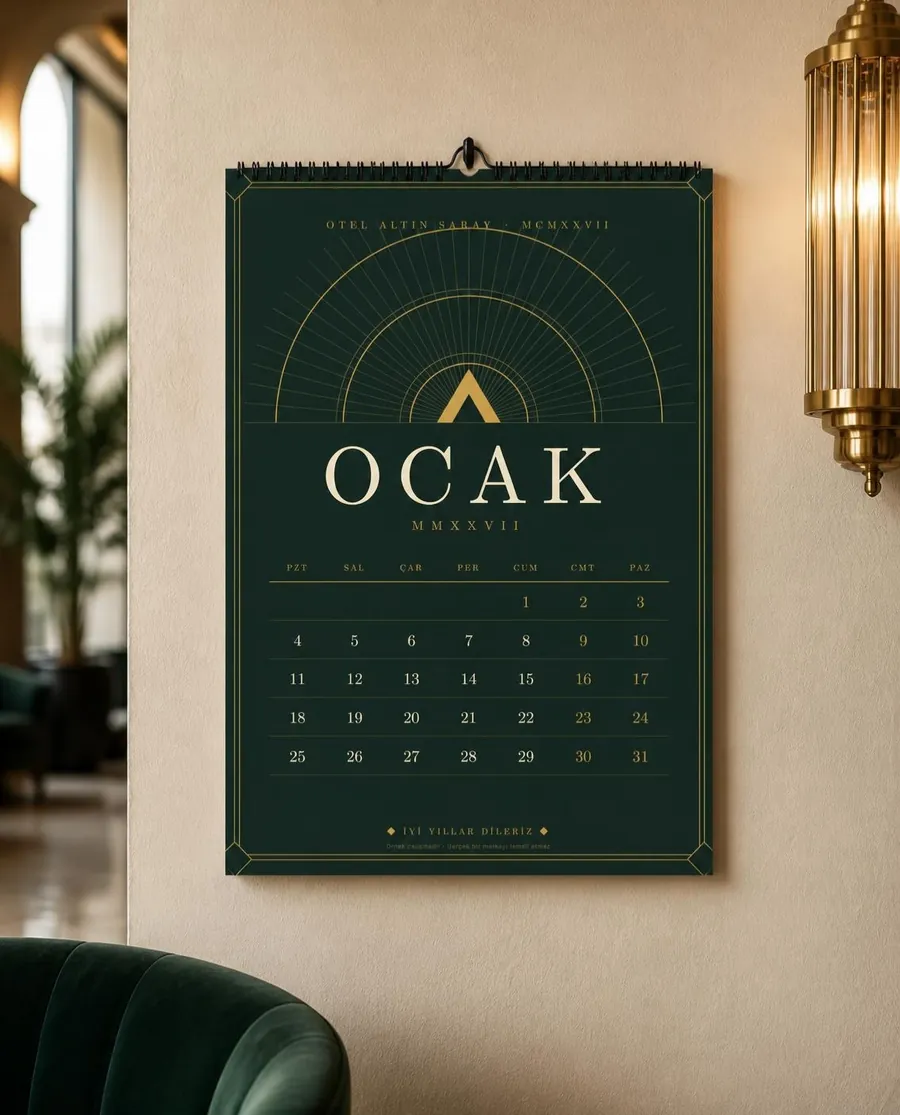 Takvim, Art Deco: Otel Altın Saray