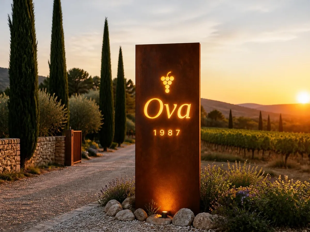 Totem, Corten, lazer kesim: Ova 1987